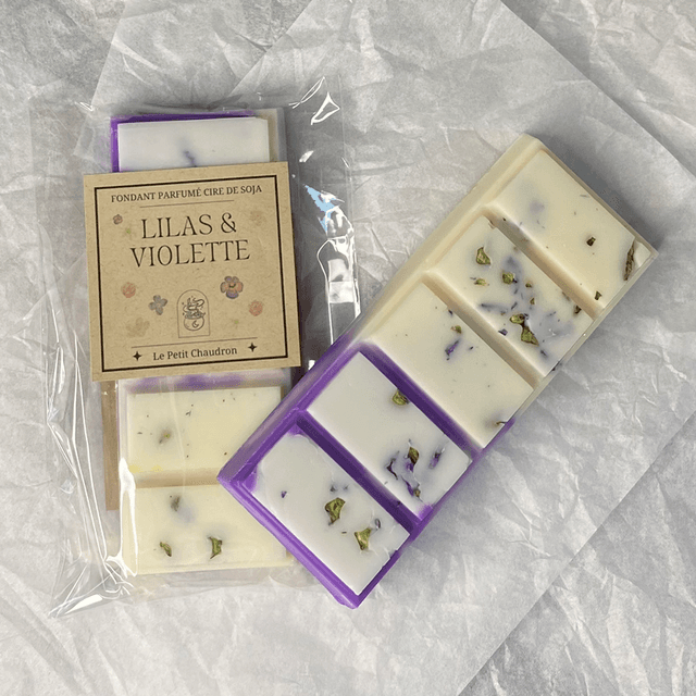 Fondant Snapbar Lilas &amp; violette
